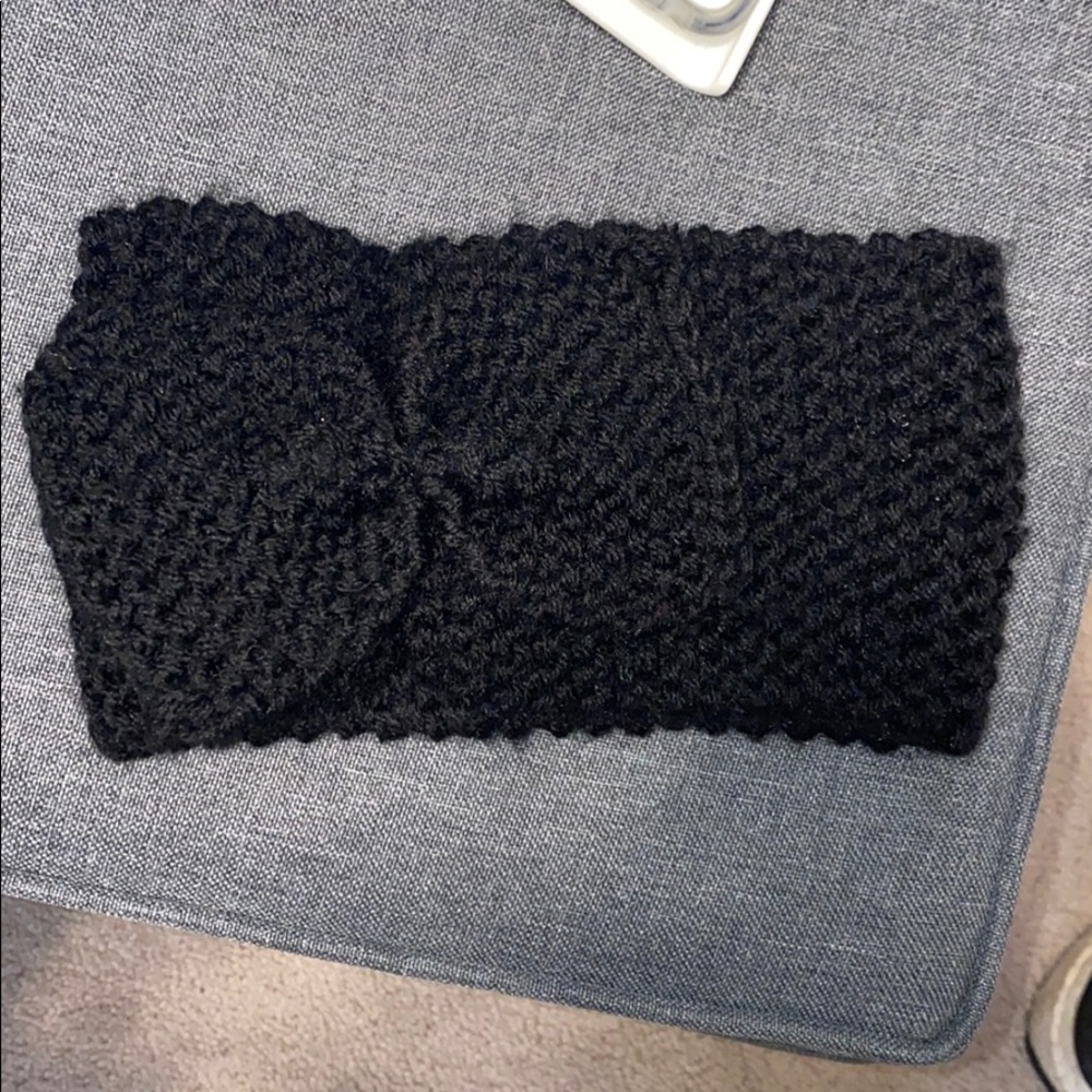 Knit Bow Headband